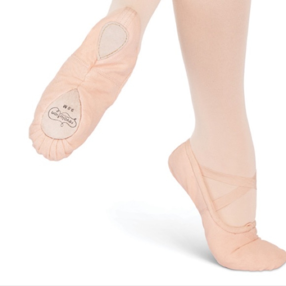Revolution Dancewear Canvas Ballet Shoes